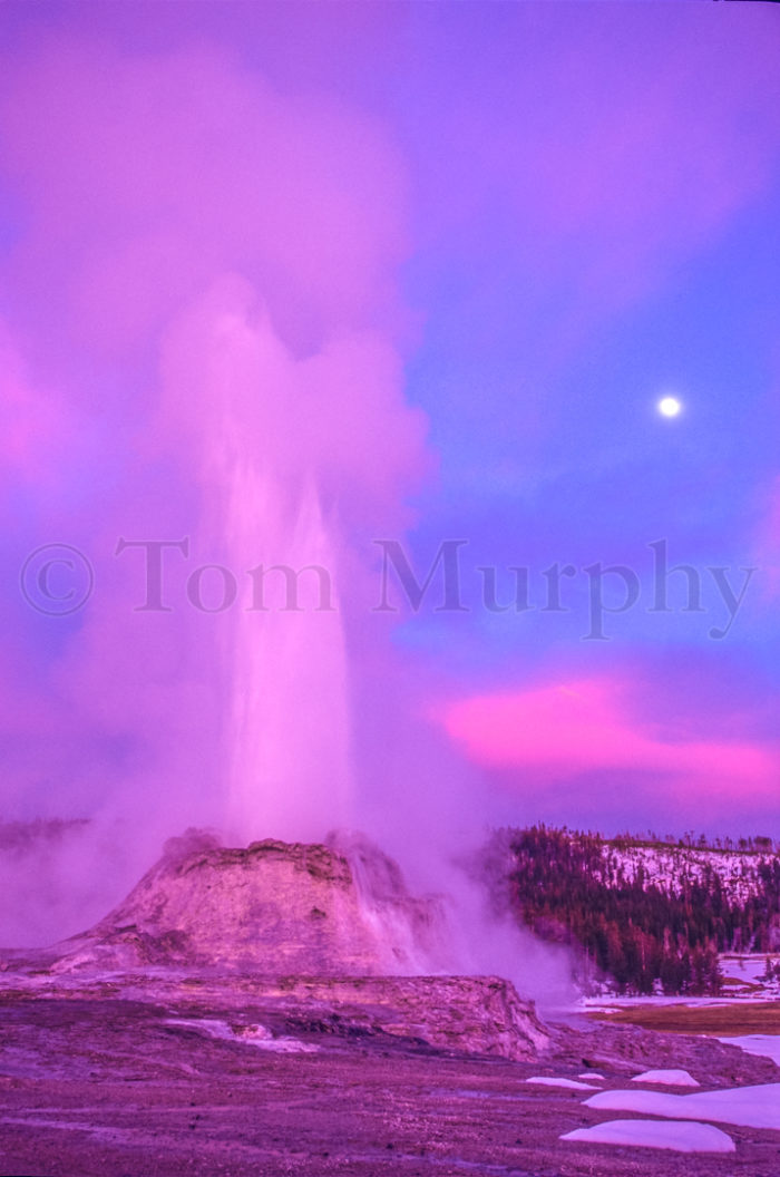 Castle Geyser Moon Pink