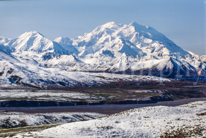 Denali Snow River