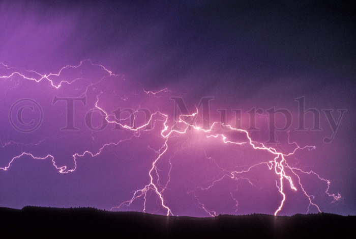 Lightning Purple Clouds
