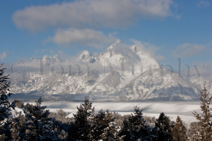 Tetons Cloud Mist