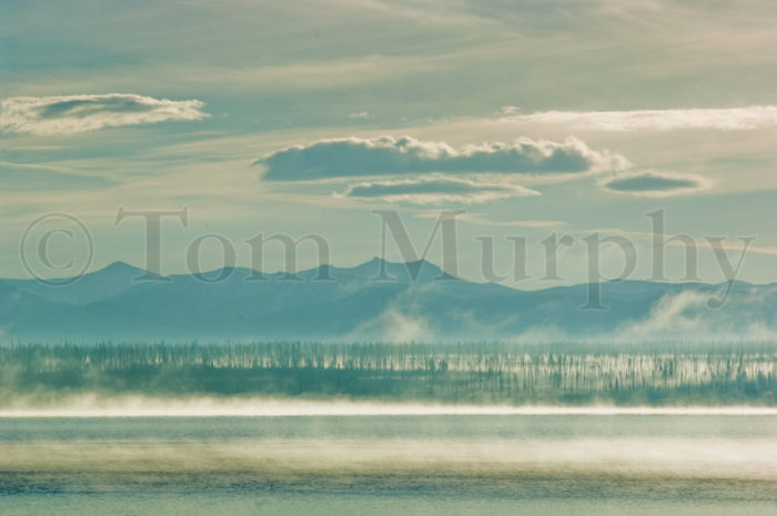 Yellowstone Lake Fog