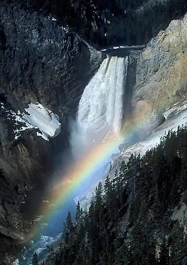 Lower Falls Rainbow - Card