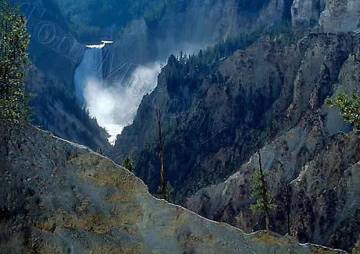 Lower Falls, Spring - Card